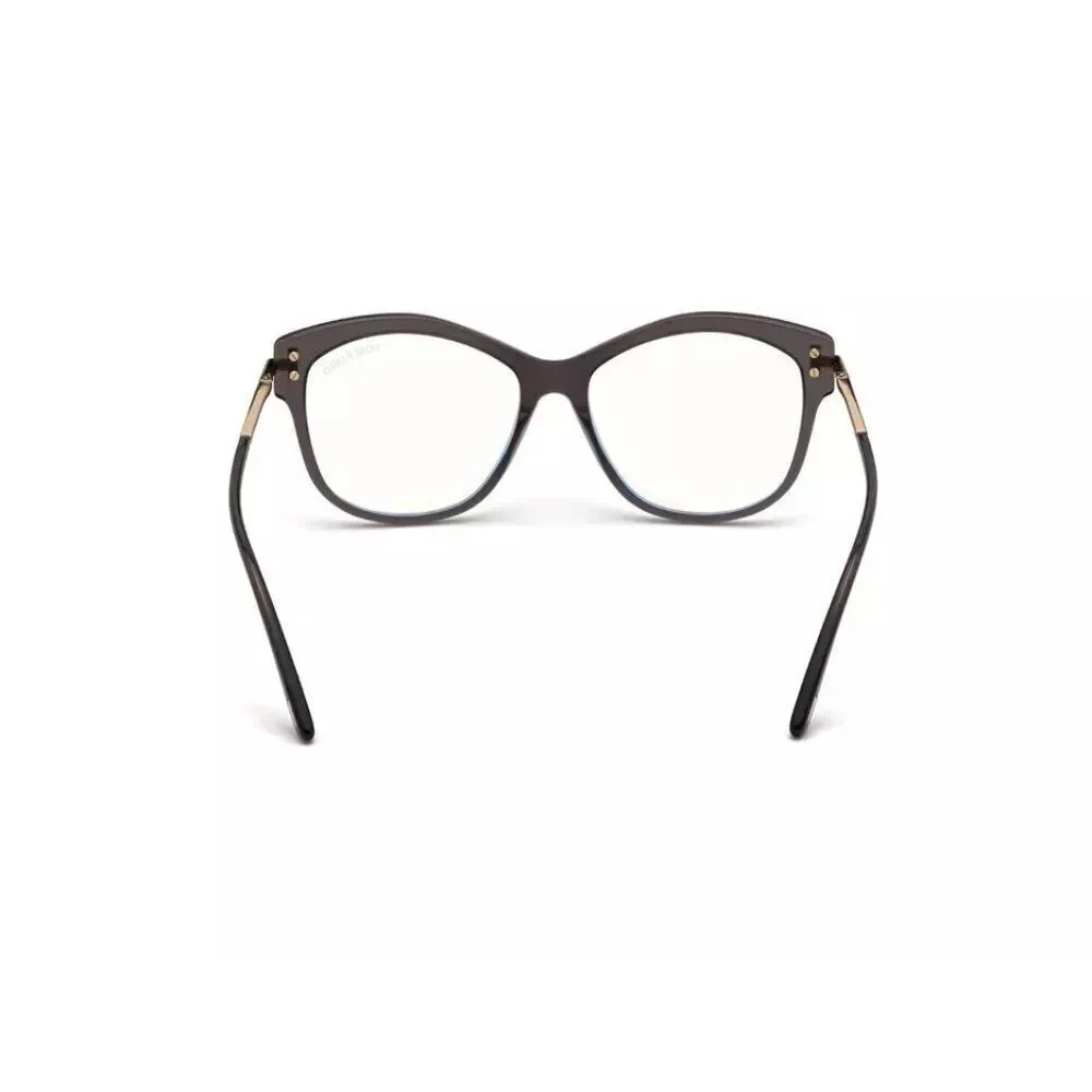 New Authentic Tom Ford FT5705-B-020-56 Round Eyeglasses
